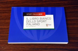 Presentato a Roma il secondo volume del Libro bianco dello Sport Italiano