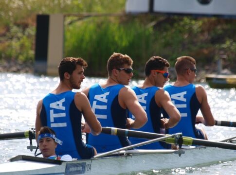 Campionati Europei juniores di canottaggio, Quattro con