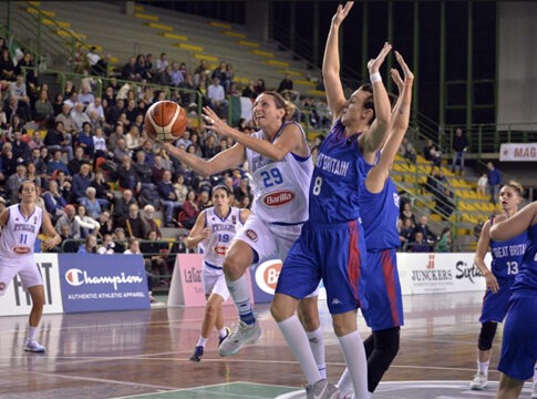 italia-gbr Eurobasket Women 2017, Italia Gran Bretagna