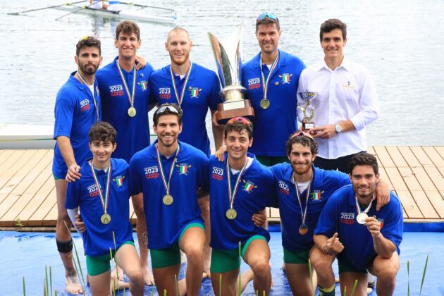 I titoli italiani canottaggio assoluti e U19 assegnati a Gavirate