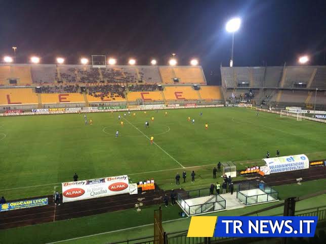 stadio lecce sera