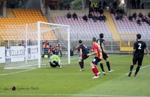 Il gol di Curiale foto Capoccia