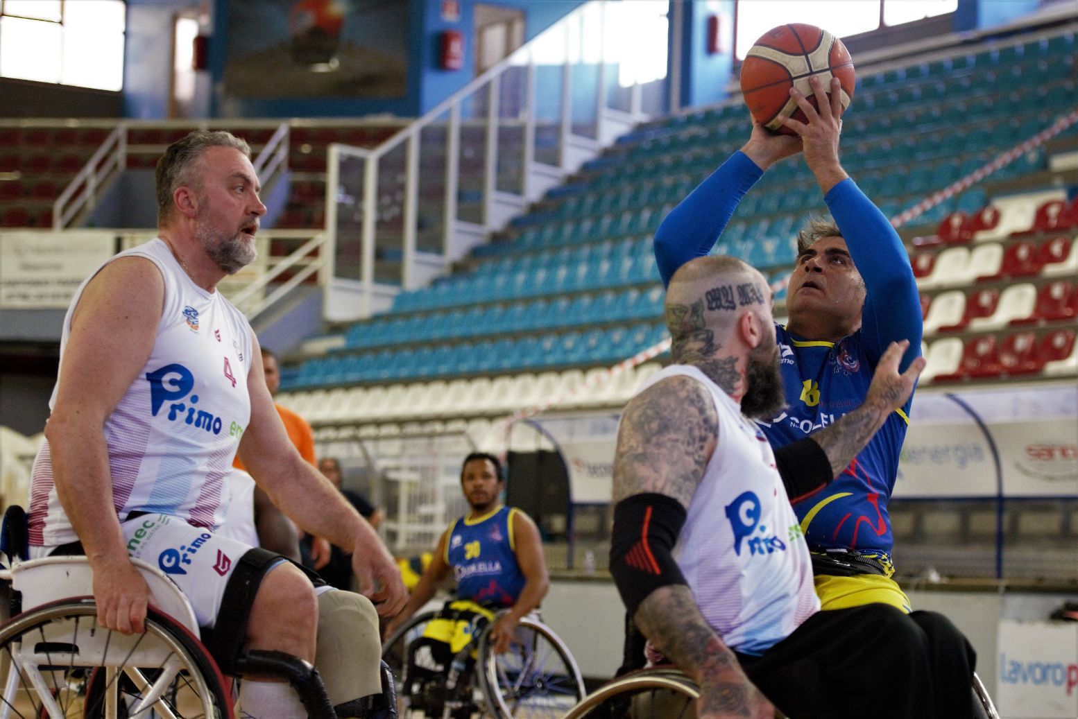 Basket in carrozzina