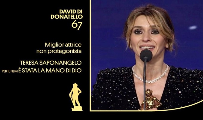 David di Donatello alla tarantina Teresa Saponangelo: migliore attrice