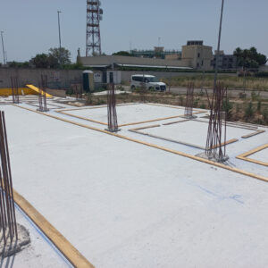 Il cantiere della Casa del commiato