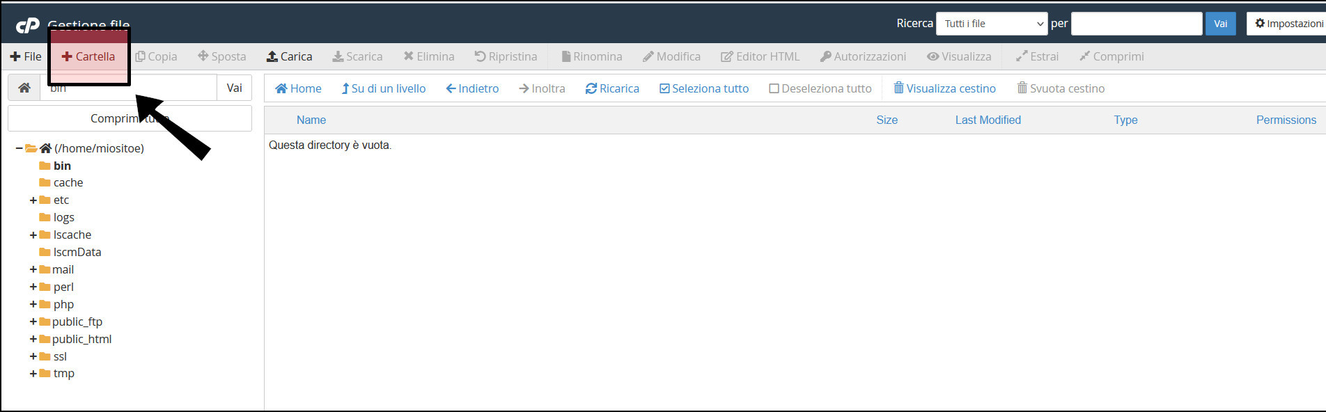 CPanel di VHosting: la guida completa