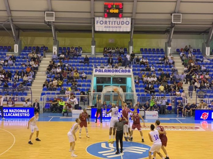 trapani agrigento palla a due basket