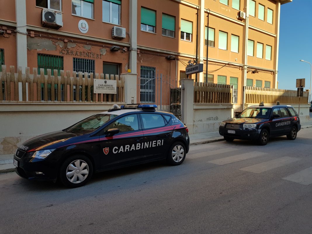 Carabinieri Trapani - auto compagnia