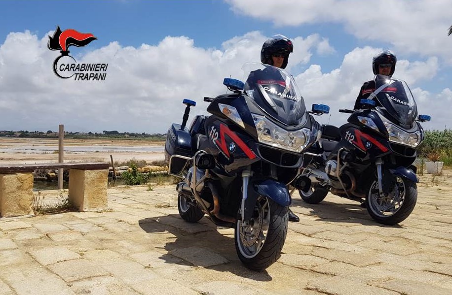 carabinieri Trapani - Moto