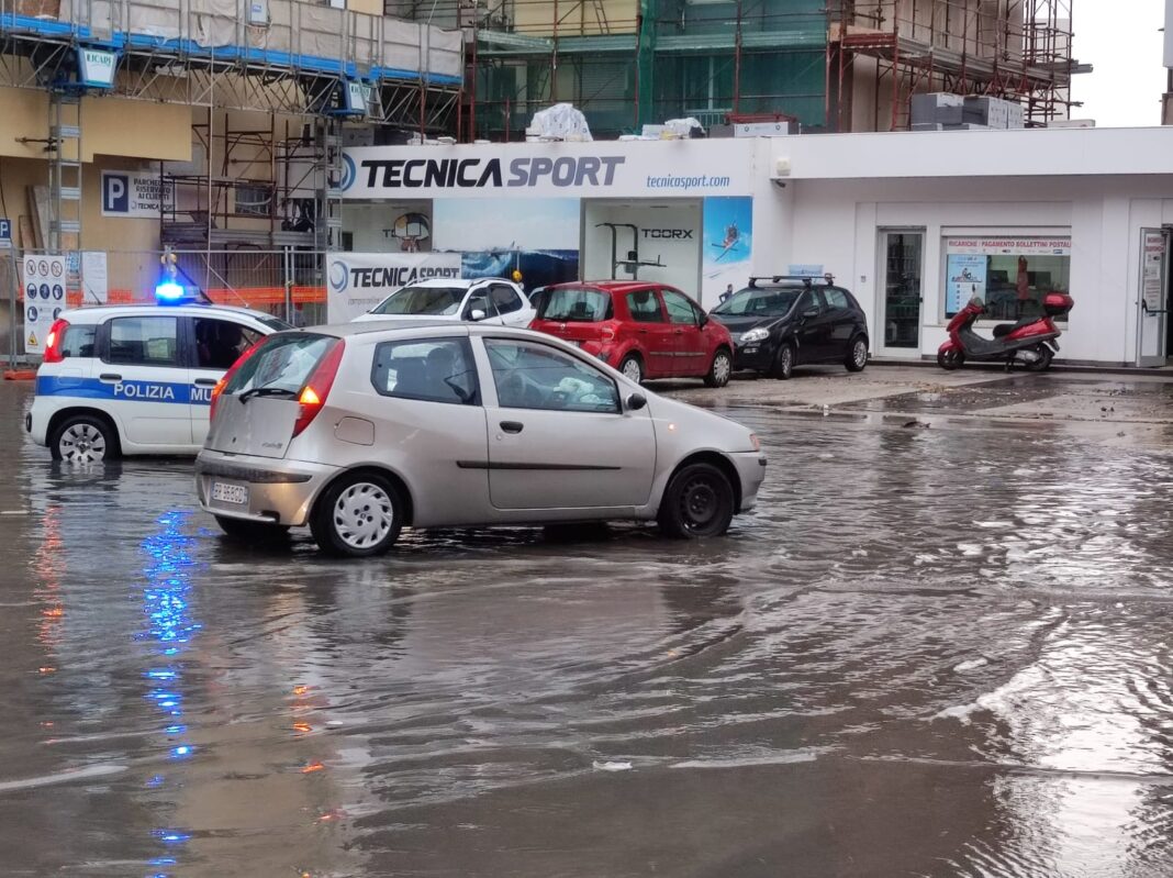 allagamento trapani - via marsala