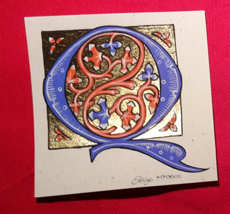 CL 018 Capolettera Q