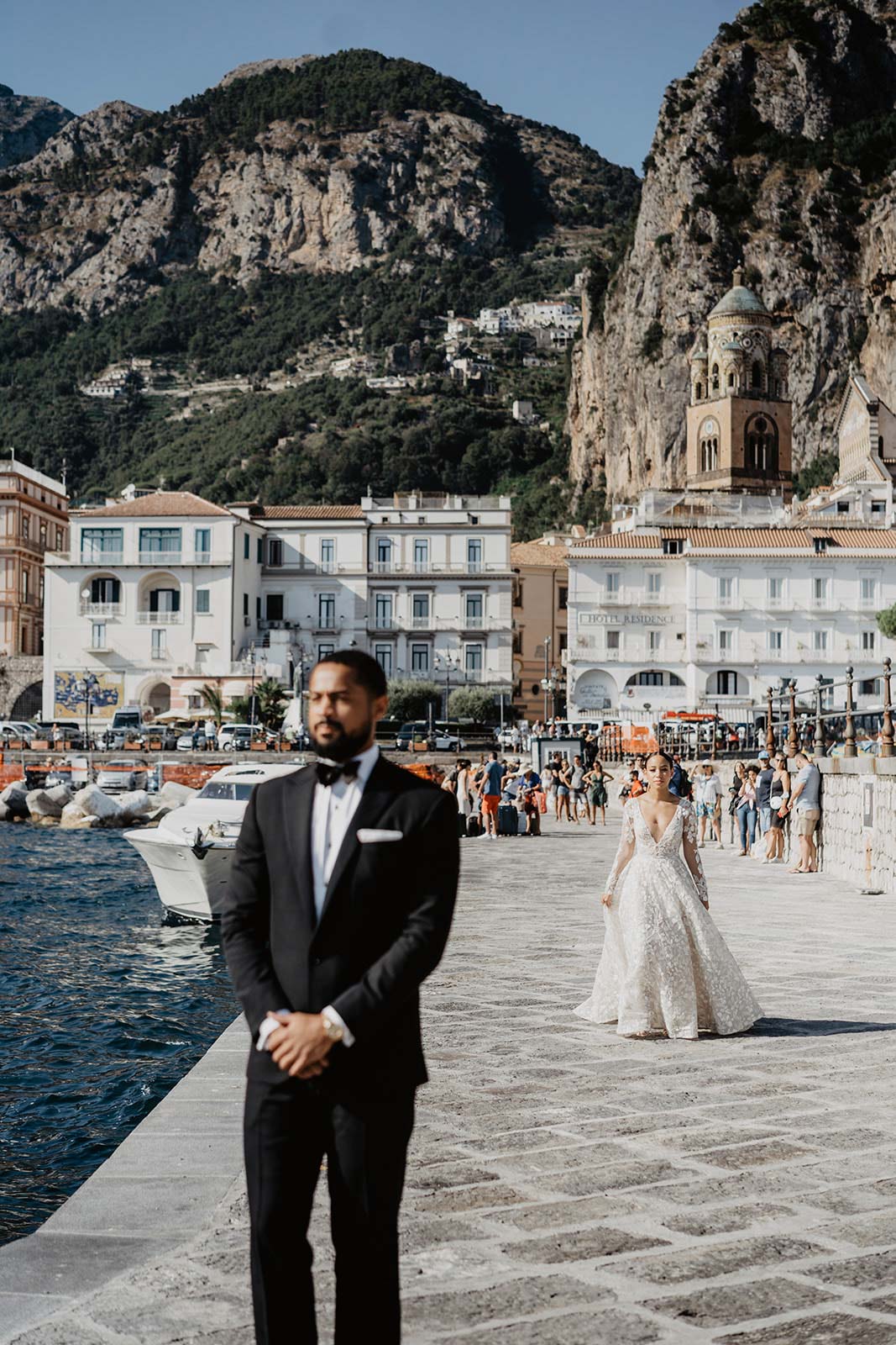 A stylish wedding in a historic cloister on the Amalfi Coast :: 9