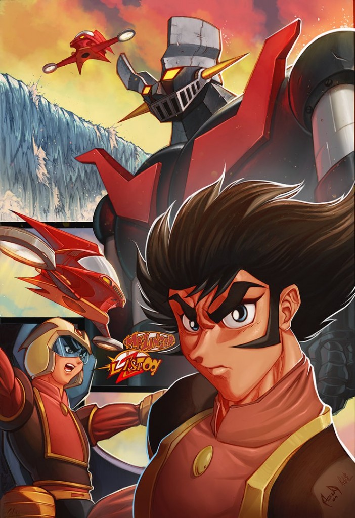 Goldorak Grendizer - Actarus - Gô Nagai - Poster Art on - Catawiki