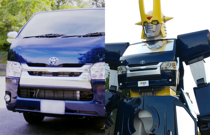 L’auto-robot di Nagoya Toyopet (NTP) promuove la guida sicura