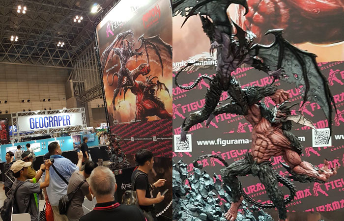 Devilman Vs Amon 1/4 Elite Exclusive Statue: le immagini dal Wonder Festival 2017