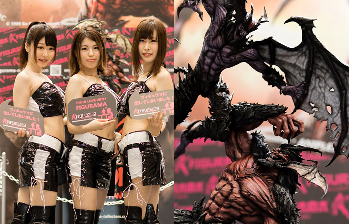 Devilman Vs Amon 1/4 Elite Exclusive Statue @ Wonder Festival 2017: gli scatti dallo stand Figurama Collectors