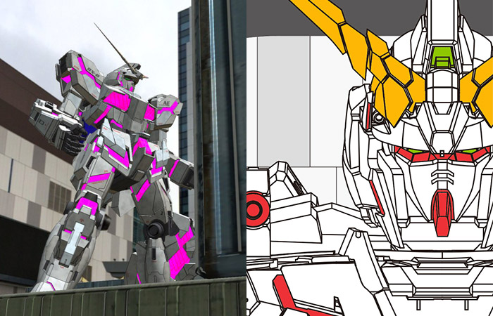 Bandai inaugura il sito web ufficiale della statua a grandezza reale del Gundam Unicorn