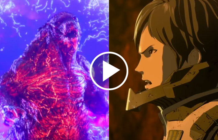 Un trailer inedito per Godzilla: City on the Edge of Battle