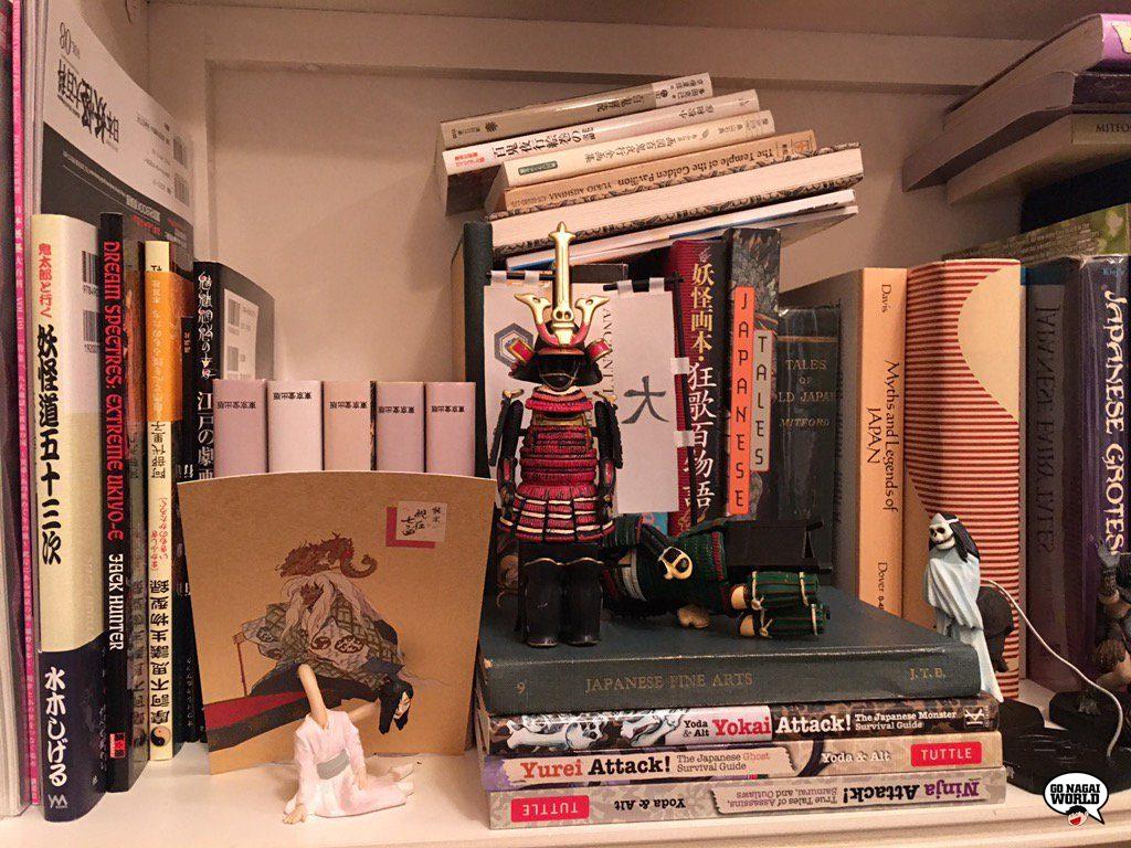 Guillermo del Toro: la collezione di manga e libri.