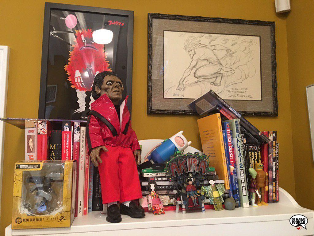 Guillermo del Toro: la collezione di manga e libri.