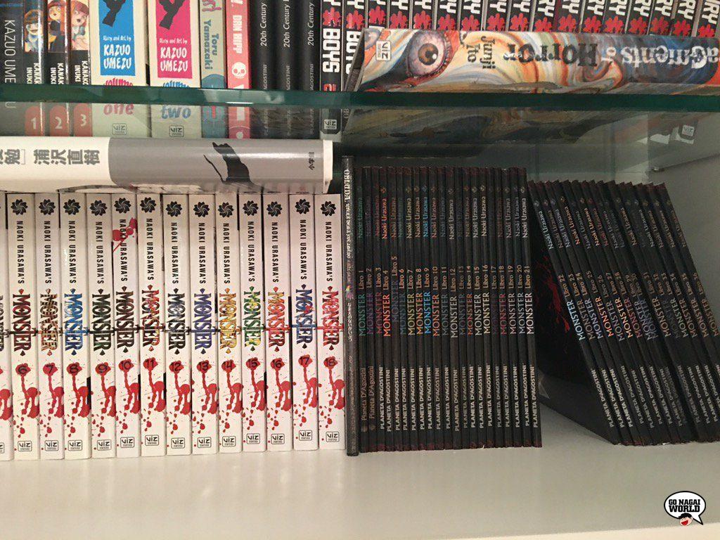 Guillermo del Toro: la collezione di manga e libri.