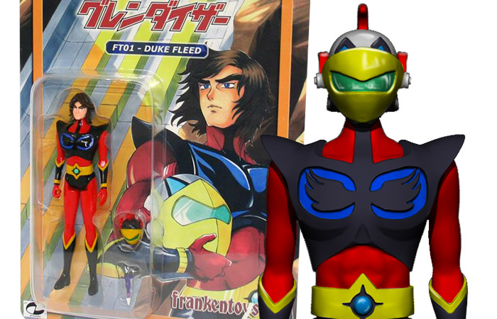 Duke Fleed e gli eroi di Go Nagai nella nuova linea di action figures Frankentoys