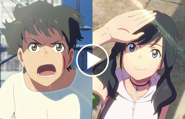 Un video di oltre cinque minuti per Weathering With You di Makoto Shinkai