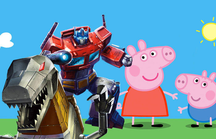 Peppa Pig e Transformers oggi sposi: Hasbro acquisisce lo studio canadese Entertainment One