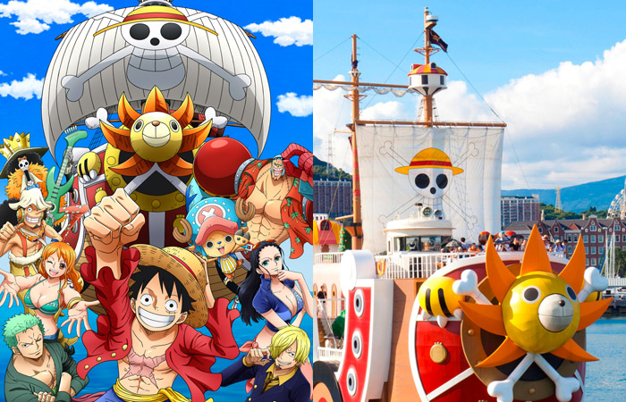 La nave di One Piece torna a Nagasaki dopo oltre quattro anni