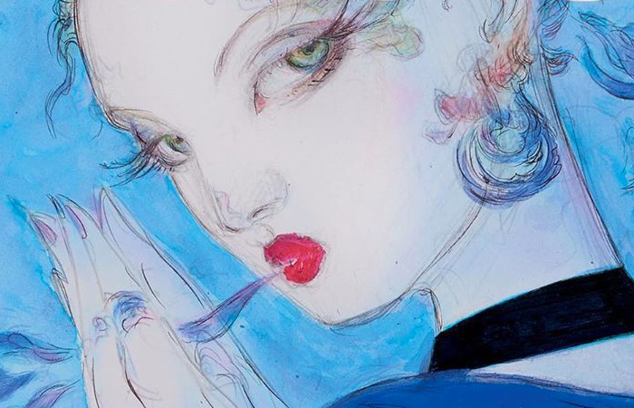 Yoshitaka Amano disegna la copertina di Vogue Italia