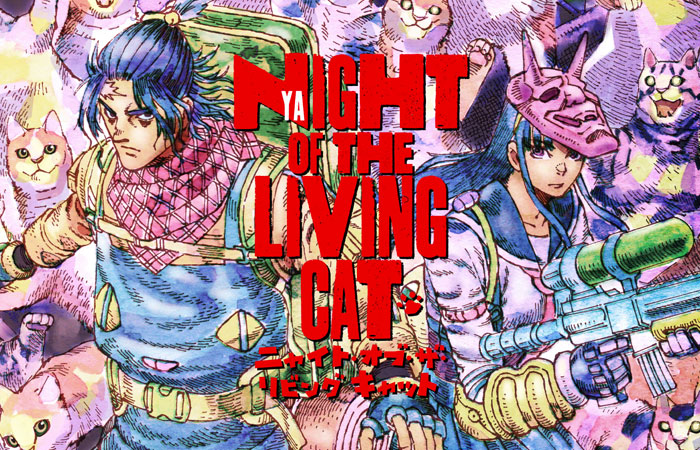 Nyaight of the Living Cat, comincia la serializzazione del manga di Hawkman e Mecha Roots