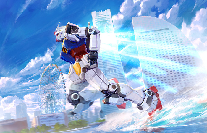 La statua semovente di Gundam nel molo di Yokohama entra nel guinness dei primati