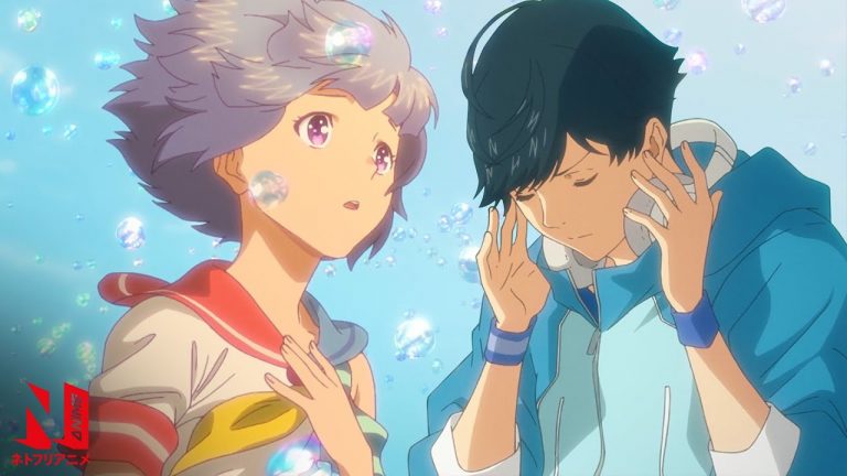 Un video musicale anime accompagna il lancio di Bubble su Netflix