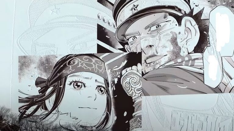 Il manga Golden Kamui celebra l’8º anniversario con un fumetto di neve gigante