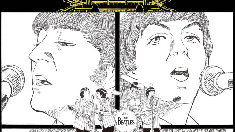 Naoki Urasawa disegna i membri dei Beatles per il film documentario sul concerto al Nippon Budokan