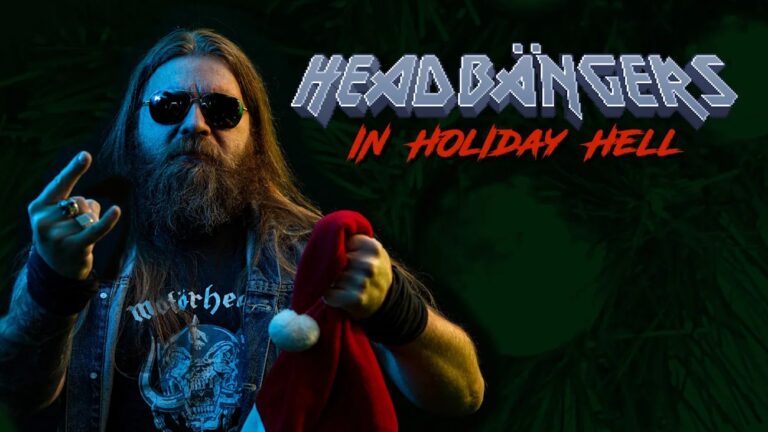 Il twin-stick shooter Headbangers in Holiday Hell è ora disponibile per tutte le console con Ratalaika Games
