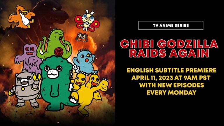 L’anime Chibi Godzilla Raids Again sarà trasmesso su YouTube con sottotitoli in inglese
