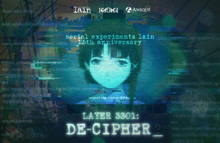 L’anime Serial Experiments Lain celebra il 25º anniversario con un nuovo gioco di realtà alternativa