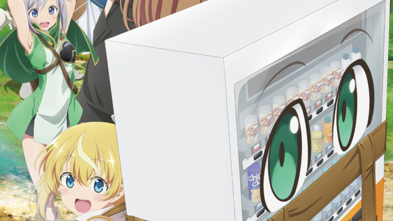 Il gruppo idol Peel the Apple esegue la sigla finale dell’anime Reborn as a Vending Machine, I Now Wander the Dungeon