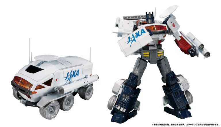I giocattoli Transformers contribuiscono al programma spaziale della JAXA