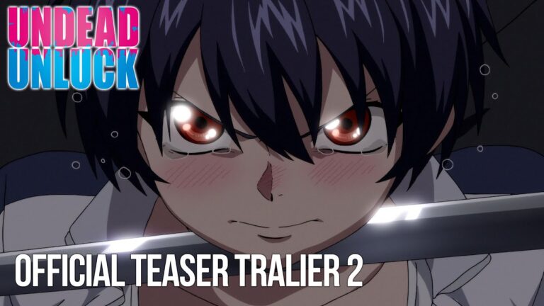 Il secondo trailer dell’anime Undead Unluck mette in evidenza l’azione intrisa di sangue
