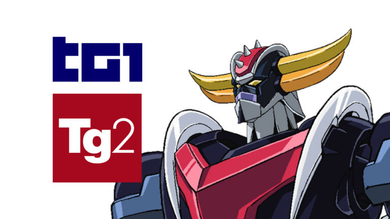 TG1 e TG2 celebrano il ritorno di Goldrake nella nuova serie anime Grendizer U, ecco i video