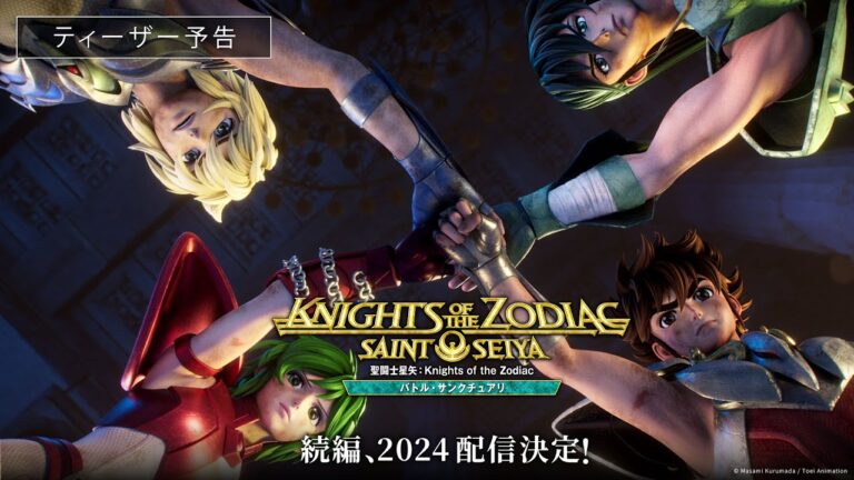 Il teaser di Saint Seiya: Knights of the Zodiac – Battle for Sanctuary – Part 2 rivela il debutto nel 2024