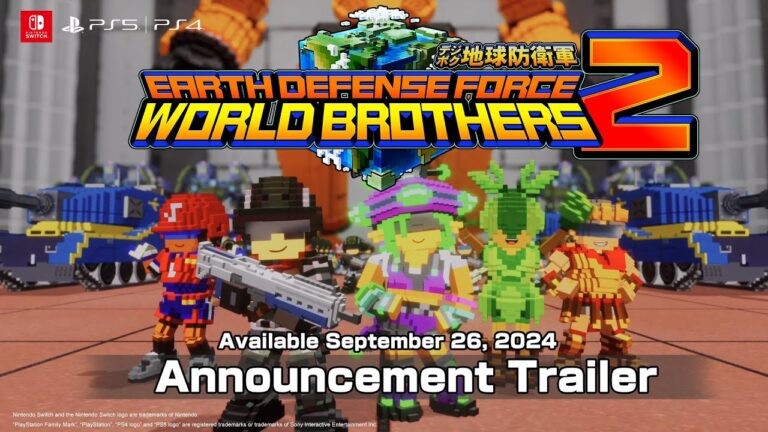 Earth Defense Force: World Brothers 2 rivela il lancio del 26 settembre in occidente