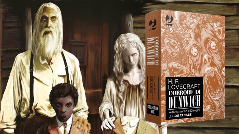 J-Pop Manga presenta L’Orrore di Dunwich di H.P. Lovecraft con adattamento e disegni di Gou Tanabe