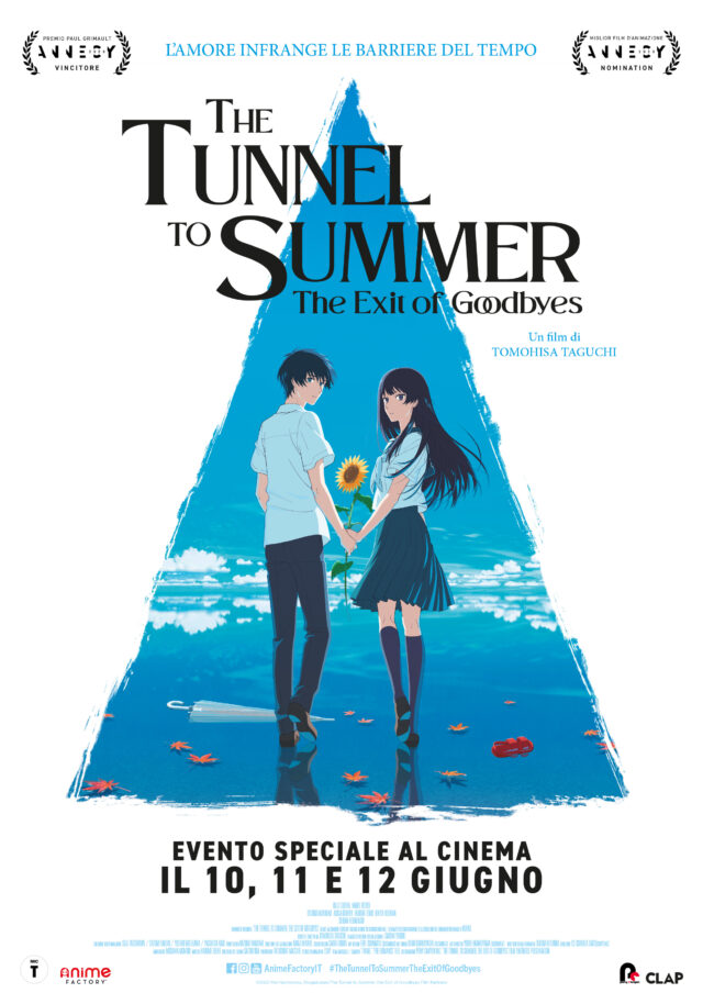 The Tunnel to Summer the Exit of Goodbyes Poster ufficiale italiano