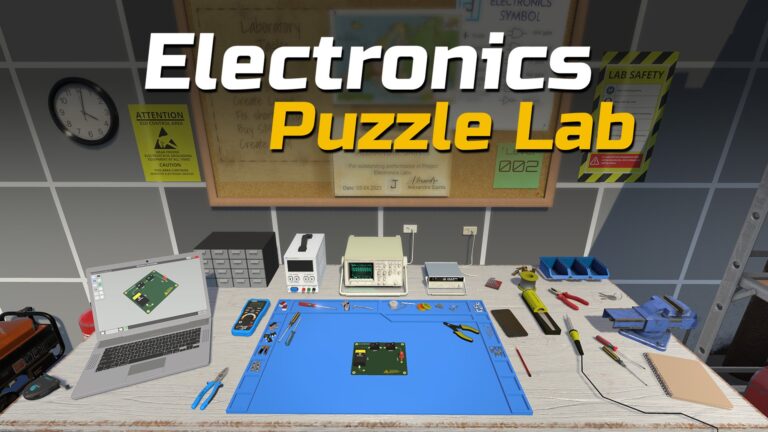 Electronics Puzzle Lab: sfida il tuo ingegno con circuiti elettrici e logica ora su console