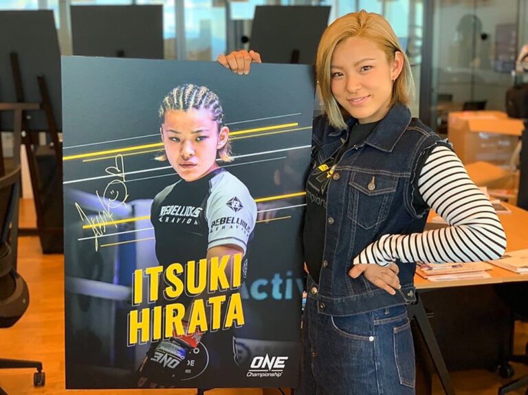 La lottatrice di MMA Itsuki “Android 18” Hirata promuove il suo prossimo combattimento