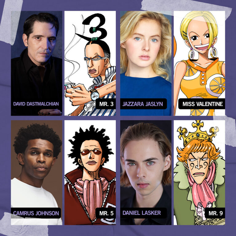 La seconda stagione della serie live action One Piece annuncia 4 membri del cast per la Baroque Works