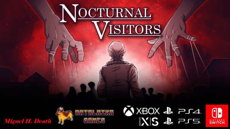 Il thriller fantasy Nocturnal Visitors è in arrivo su console e PC da Ratalaika Games